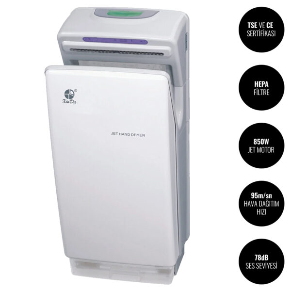 Kule Tipi Jet El Kurutma Makinesi GSQ70A - Xinda Tower Type Jet Hand Dryer @kircaco