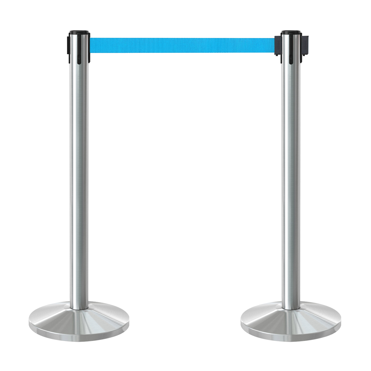 Inobarrier Krom Şerit Bariyer - 2'li Set SE24INBB02CT Turkuaz Şerit - Retractable Belt Barrier - Turquoise Belt @KIRCACO