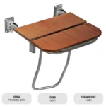 Engelli Ahşap Duş Oturağı 512W #engelliekipmanlari @kircaco