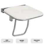 Engelli Plastik Duş Oturağı 513P #engelliekipmanlari @kircaco