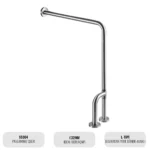 L-Tipi Yerden Duvara Engelli Tutunma Barı 510L #engelliekipmanlari @kircaco