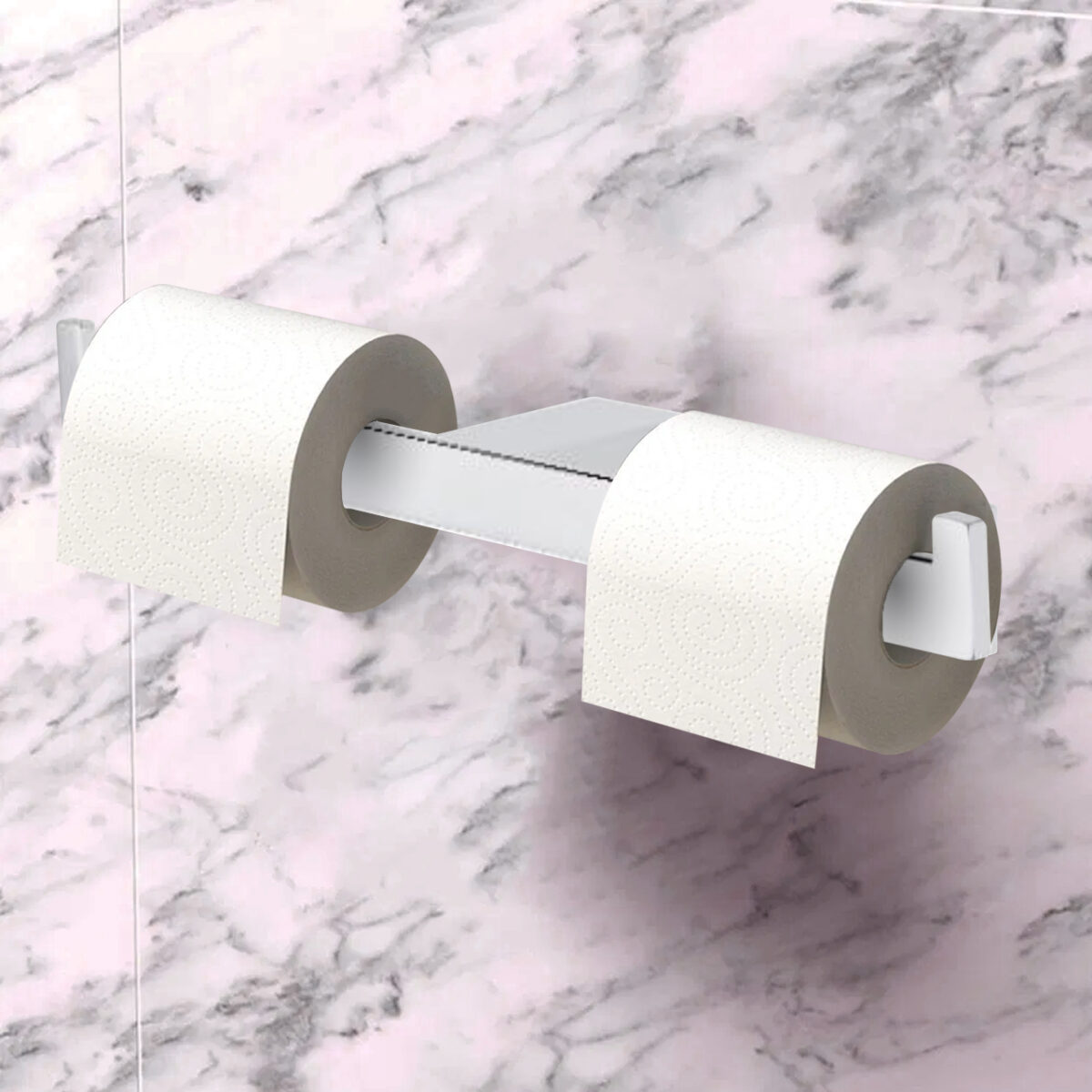 Krom İkili Tuvalet Kağıtlığı - Elegance Serisi EG005 - Görsel 4