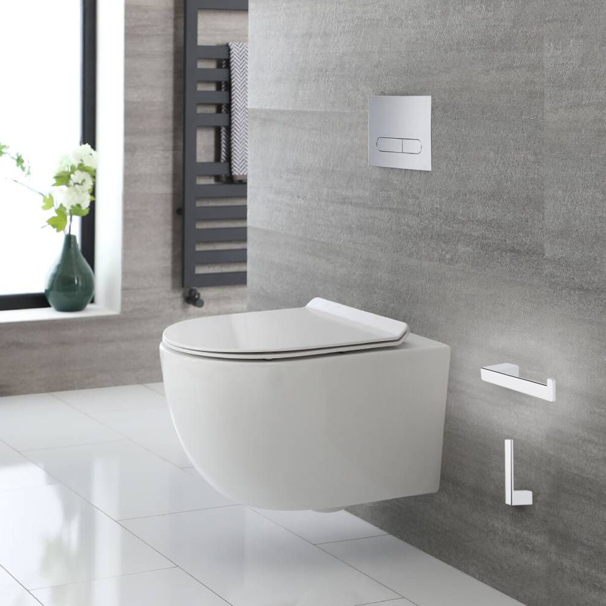 Krom Tuvalet Kağıtlığı - Elegance Serisi EG004