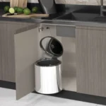 Tezgah Altı Asma Kapaklı Paslanmaz Çelik Çöp Kovası 10 LT #islakhacim @kircaco