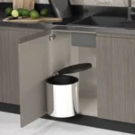 Tezgah Altı Otomatik Kapaklı Paslanmaz Çelik Çöp Kovası 10 LT #islakhacim @kircaco