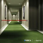 InoBarrier Duvara Monte Krom Şerit Bariyer WBCS3B Siyah Şerit #şeritbariyer @kircaco