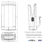 Java TOH5500D Kule Tipi Jet El Kurutma Makinesi W6TEPCHDJAGJ Tower Type Jet Hand Dryer #islakhacim @kircaco