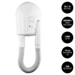 Xinda GDC100-15A Otel Tipi Hortumlu Saç Kurutma Makinesi #islakhacim @kircaco