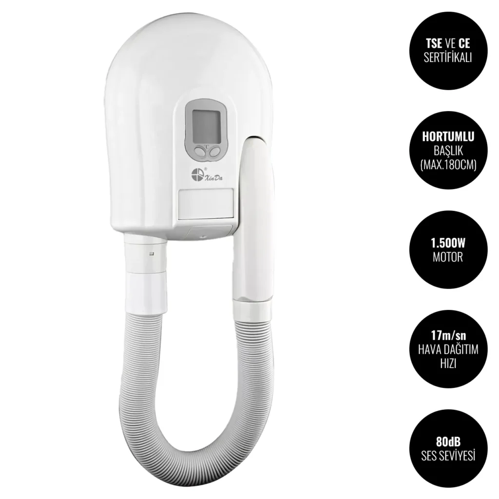 Xinda GDC150-15A Otel Tipi Hortumlu Saç Kurutma Makinesi #islakhacim @kircaco