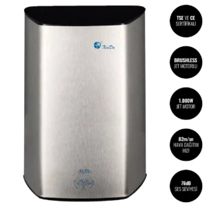 Xinda GSQ100K Sensörlü Jet El Kurutma Makinesi #islakhacim @kircaco