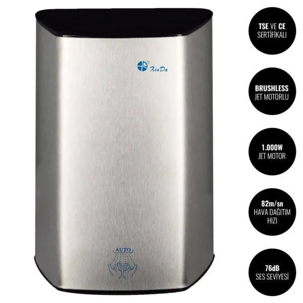 Xinda GSQ100K Sensörlü Jet El Kurutma Makinesi #islakhacim @kircaco