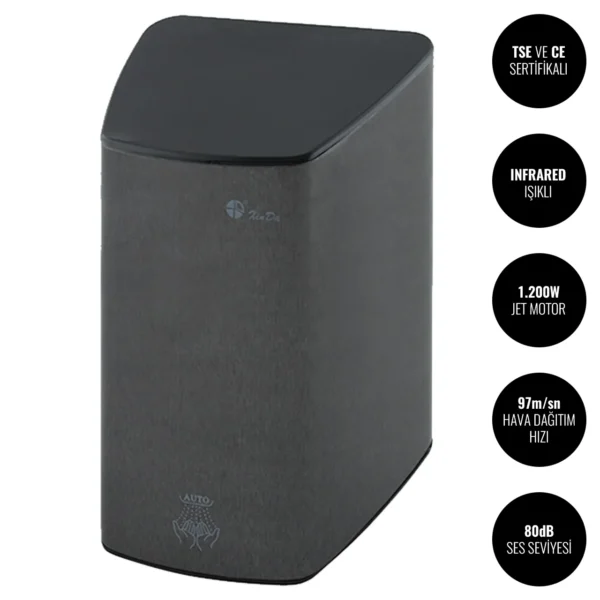 Xinda GSQ120KB Sensörlü Jet El Kurutma Makinesi #islakhacim @kircaco