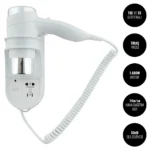 Easton ES5504W Duvara Monte Saç Kurutma Makinesi #islakhacim @kircaco