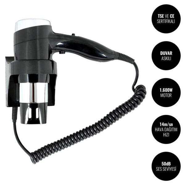 Easton ES5527 Duvara Monte Saç Kurutma Makinesi #islakhacim @kircaco