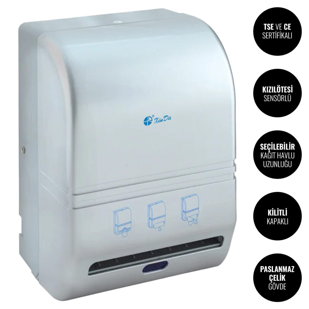 Xinda CZQ20 Fotoselli Kağıt Havlu Dispenseri #islakhacim @kircaco