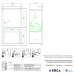 Xinda CZQ20B Sıvaaltı Fotoselli Kağıt Havlu Dispenseri #islakhacim @kircaco