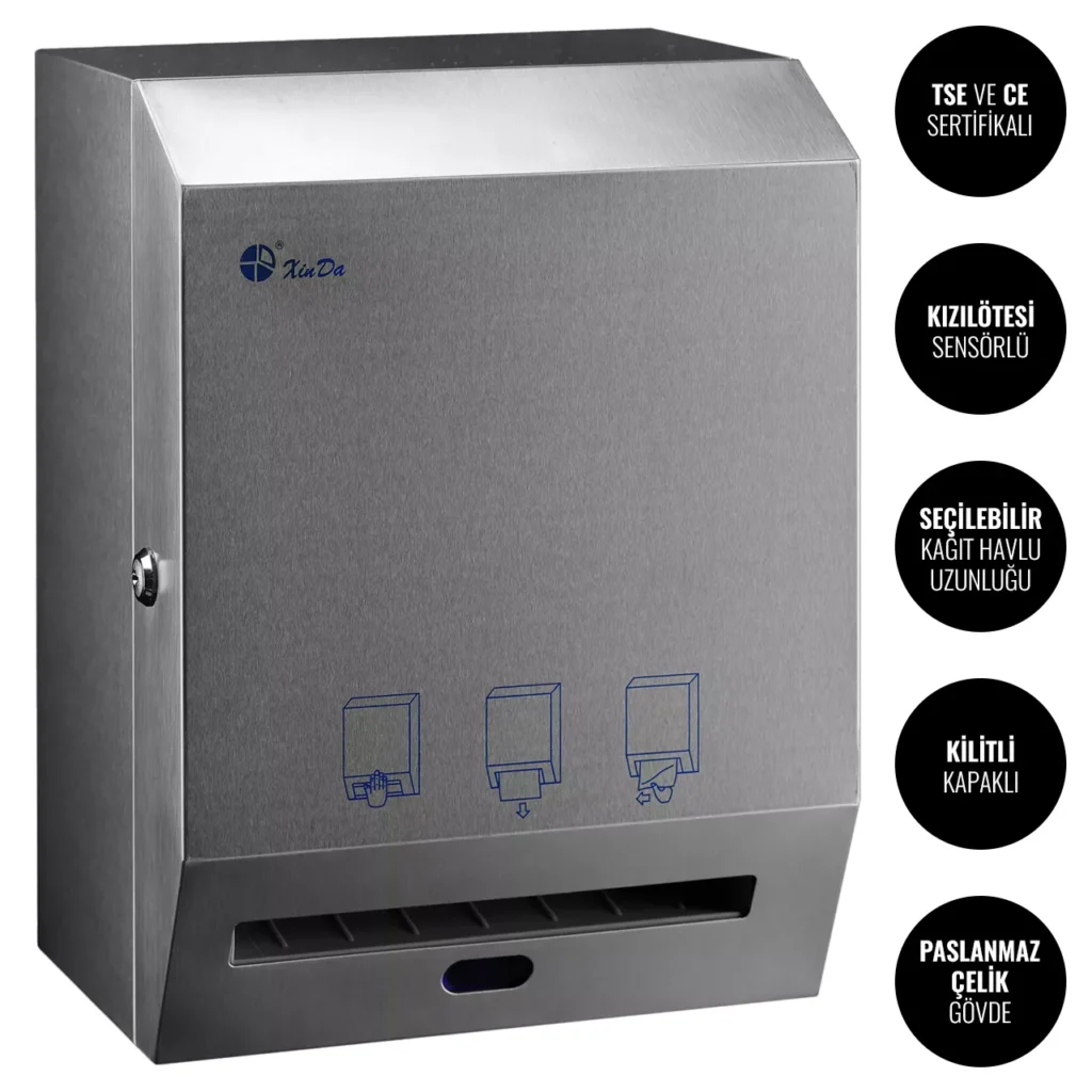 Xinda CZQ20K Fotoselli Kağıt Havlu Dispenseri #islakhacim @kircaco