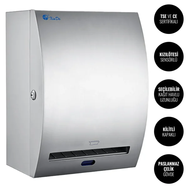 Xinda CZQ20KH Fotoselli Kağıt Havlu Dispenseri #islakhacim @kircaco