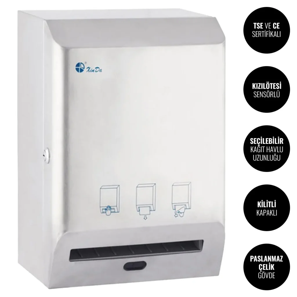 Xinda CZQ20KR Fotoselli Kağıt Havlu Dispenseri #islakhacim @kircaco
