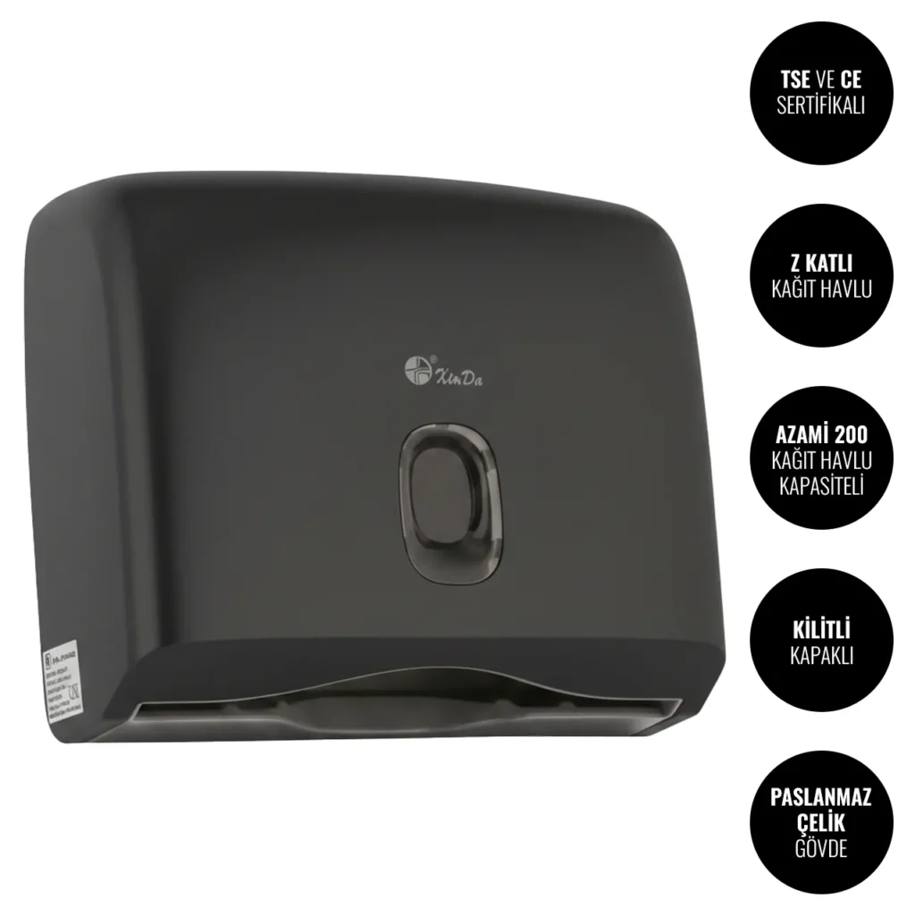 Xinda ZJH230B Manuel Z Katlı Kağıt Havlu Dispenseri #islakhacim @kircaco