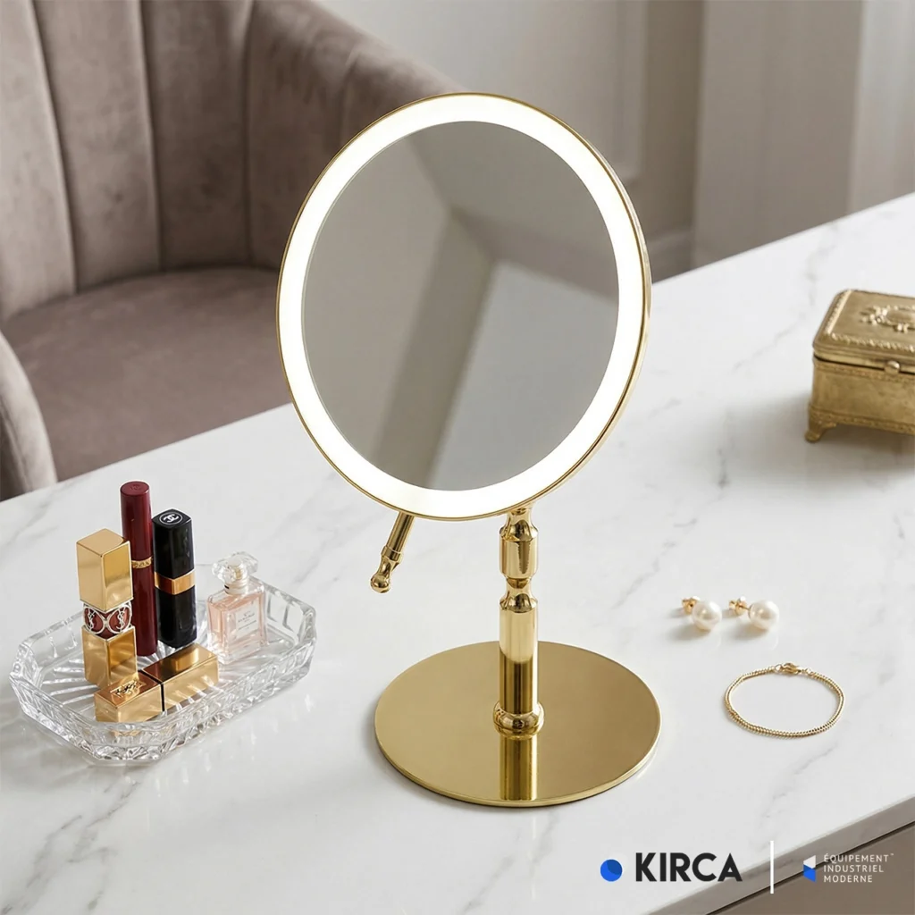 EIM Elegance MMD1LG Masaüstü Makyaj Aynası W6BEPTMMEE0G Single Leg Desktop Makeup Mirror @kircaco #islakhacim #makyajaynasi