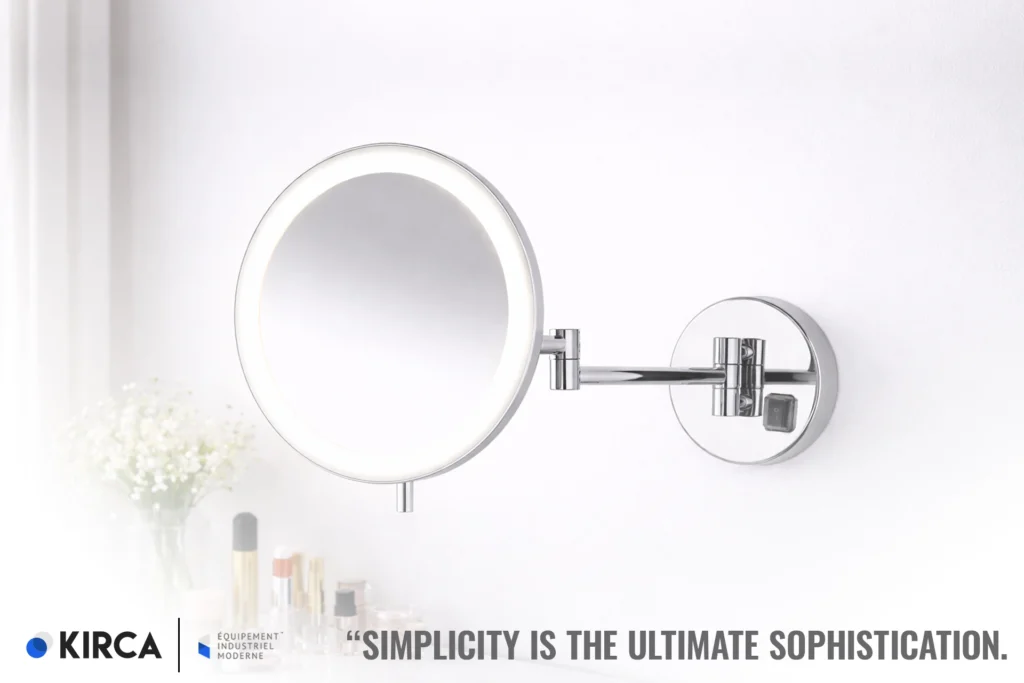 EIM Elegance MML3AC 3 Kollu Mafsallı Ledli Makyaj Aynası @kircaco #makyajaynasi