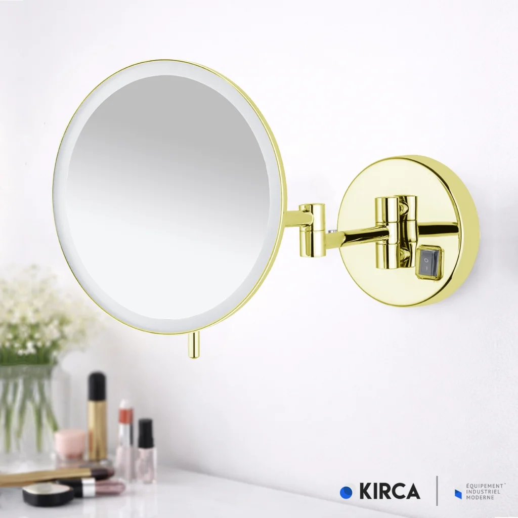 EIM Elegance MML3AG 3 Kollu Mafsallı Ledli Makyaj Aynası W6BEPTMMEE3G Triple Articulated Arm Led Makeup Mirror @kircaco #islakhacim #makyajaynasi