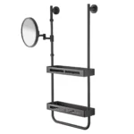 EIM Elegance SSH3AB Makyaj Aynalı Duş Rafı W6BEPTSSEE2B Makeup Mirror Shower Shelf @kircaco #islakhacim #dusrafi