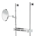 EIM Elegance SSH3AC Makyaj Aynalı Duş Rafı W6BEPTSSEE2C Makeup Mirror Shower Shelf @kircaco #islakhacim #dusrafi