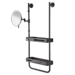 EIM Elegance SSL3AB Led Makyaj Aynalı Duş Rafı W6BEPTSSEE3B Led Makeup Mirror Shower Shelf @kircaco #islakhacim #dusrafi