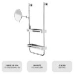 EIM Elegance SSL3AC Led Makyaj Aynalı Duş Rafı W6BEPTSSEE3C Led Makeup Mirror Shower Shelf @kircaco #islakhacim #dusrafi