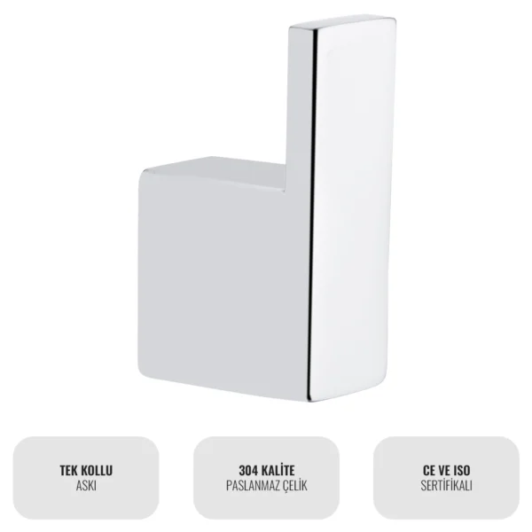 EIM Elegance TRH1AC Krom Havlu Askısı W6BEPTTREE1C Chrome Towel Rack @kircaco #islakhacim #havluaskisi