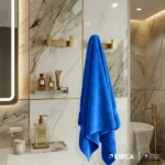 EIM Elegance TRH2AG Altın İkili Havlu Askısı W6BEPTTREE2G Gold Dual Towel Rack @kircaco #islakhacim #havluaskisi