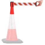 InoBarrier Koni Üstü Şerit Bariyer TBPA3E 3M Dikkat S6TEPTTBIP3E Cone Topper Belt Barrier 3M Emergency #security #seritbariyer @kircaco