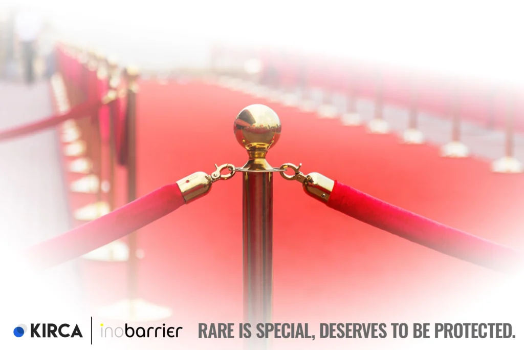 InoBarrier Lüks Altın Protokol Bariyeri - Tek Direk RBGS1L @kircaco #protokolbariyeri