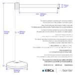 InoBarrier BBBA2M Siyah Şerit Bariyer 2m S6TES2BBIM2M Black Retractable Belt Barrier 2m #guvenlikekipmanlari #seritbariyer @kircaco