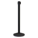 InoBarrier BBBA3M Siyah Şerit Bariyer 3m S6TES1BBIM3M Black Retractable Belt Barrier 3m #guvenlikekipmanlari #seritbariyer @kircaco