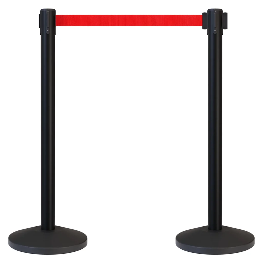 InoBarrier BBBA3R Siyah Şerit Bariyer 3m Kırmızı Şerit S6TES2BBIM3R Black Retractable Belt Barrier 3m Red Belt #guvenlikekipmanlari #seritbariyer @kircaco