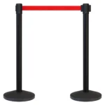 InoBarrier BBBA3R Siyah Şerit Bariyer 3m Kırmızı Şerit S6TES2BBIM3R Black Retractable Belt Barrier 3m Red Belt #guvenlikekipmanlari #seritbariyer @kircaco