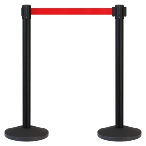InoBarrier BBBA3R Siyah Şerit Bariyer 3m Kırmızı Şerit S6TES2BBIM3R Black Retractable Belt Barrier 3m Red Belt #guvenlikekipmanlari #seritbariyer @kircaco