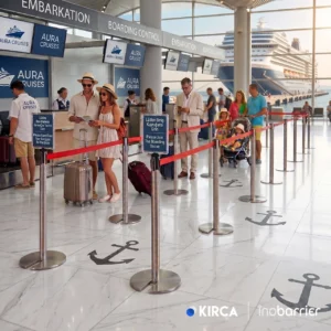 InoBarrier BBCS3M İstiflenebilir Krom Şerit Bariyer 3m S6TEPTBBIU3M Stackable Chrome Retractable Belt Barrier 3m #guvenlikekipmanlari #seritbariyer @kircaco