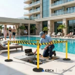 InoBarrier BBYA3M Sarı Şerit Bariyer 3m S6TEPTBBIY3M Yellow Retractable Belt Barrier 3m #guvenlikekipmanlari #seritbariyer @kircaco