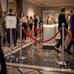 InoBarrier BCCH1M Protokol Bariyeri Kordonu 1,5m Krom Kanca S6TEATBCIC1M Protocol Barrier Cordon 1,5m Chrome Hook #guvenlikekipmanlari #protokolbariyeri @kircaco