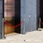 InoBarrier BCCH1M Protokol Bariyeri Kordonu 1,5m Krom Kanca S6TEATBCIC1M Protocol Barrier Cordon 1,5m Chrome Hook #guvenlikekipmanlari #protokolbariyeri @kircaco