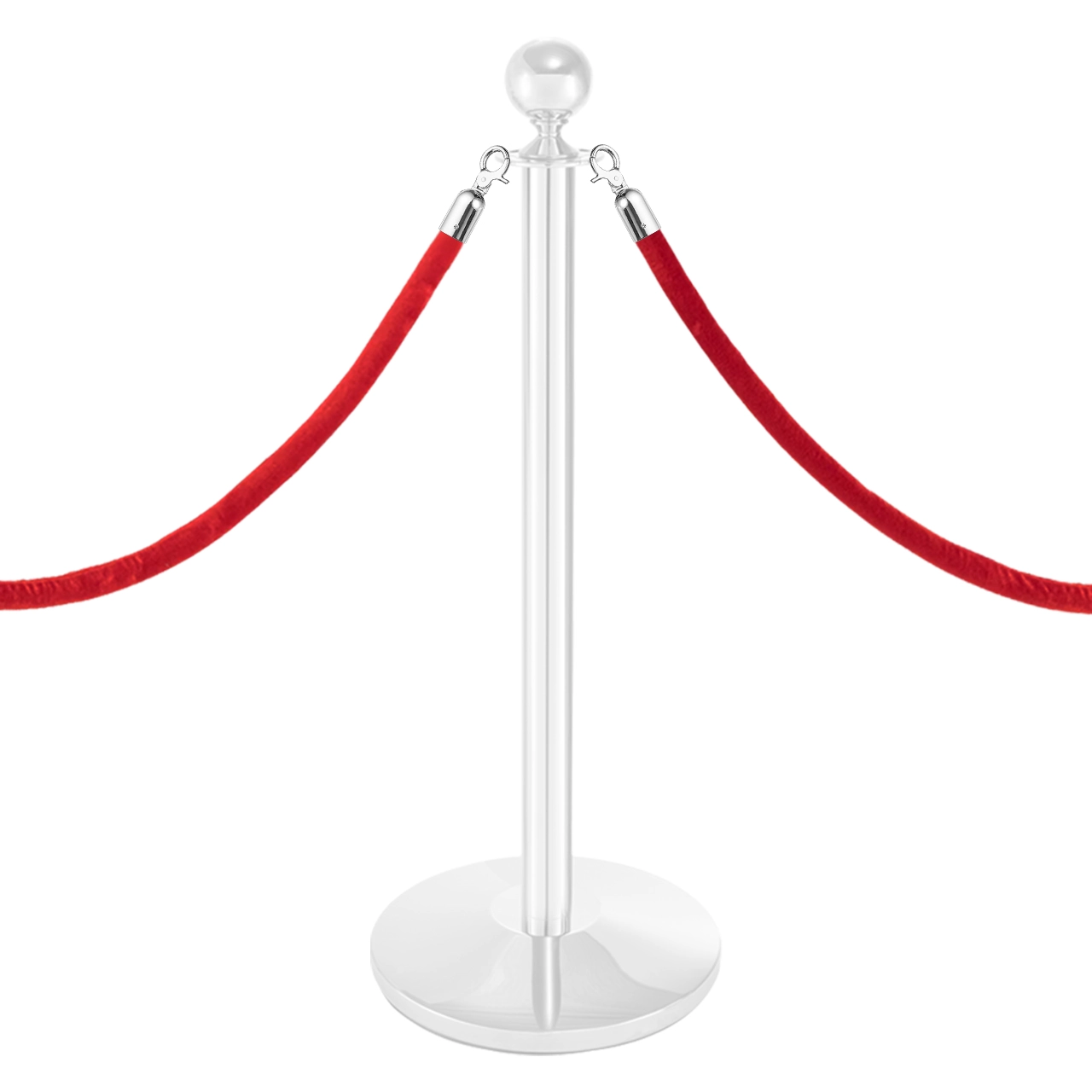 InoBarrier BCCH1R Protokol Bariyeri Kordonu 1,5m Krom Kanca Kırmızı Kadife Kordon S6TEATBCIC1R Protocol Barrier Cordon 1,5m Chrome Hook Red Velvet Cordon #guvenlikekipmanlari #protokolbariyeri @kircaco