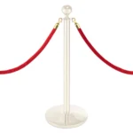 InoBarrier BCGH1R Protokol Bariyeri Kordonu 1,5m Altın Kanca Kırmızı Kadife Kordon S6TEATBCIG1R Protocol Barrier Cordon 1,5m Gold Hook Red Velvet Cordon #guvenlikekipmanlari #protokolbariyeri @kircaco