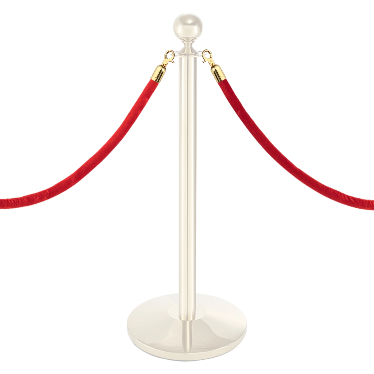 InoBarrier BCGH1R Protokol Bariyeri Kordonu 1,5m Altın Kanca Kırmızı Kadife Kordon S6TEATBCIG1R Protocol Barrier Cordon 1,5m Gold Hook Red Velvet Cordon #guvenlikekipmanlari #protokolbariyeri @kircaco