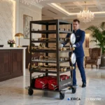 InoBarrier BTMW18 Bariyer Taşıma Arabası S6TEPTBTIMVB Barrier Transport Trolley #guvenlikekipmanlari #bariyerarabasi @kircaco