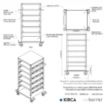InoBarrier BTMW18 Bariyer Taşıma Arabası S6TEPTBTIMVB Barrier Transport Trolley #guvenlikekipmanlari #bariyerarabasi @kircaco