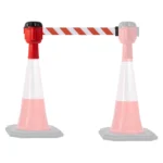 InoBarrier TBPA1E Koni Üstu Şerit Bariyer 10m Dikkat Kırmızı-Beyaz Şerit S6TEPTTBIP1E Cone Topper Belt Barrier 10m Emergency Red-White Belt #guvenlikekipmanlari #bariyer @kircaco